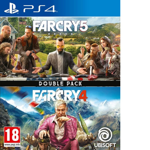 Far Cry 4 + Far Cry 5 Eng Double Pack [PS4]